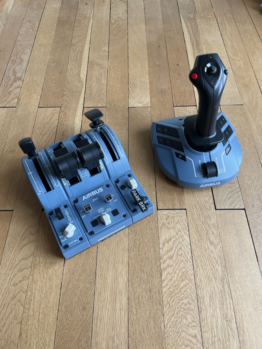 Thrustmaster Controller: Thrustmaster TCA Captain Pack Airbus Edition + Add-On (OVP) – Usato da Basel venduto da b.seiler