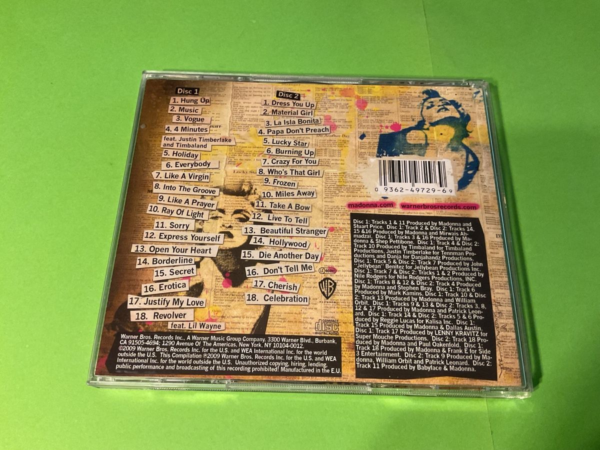 CD: Madonna Celebration CD 2CDs gebraucht – Usato da Steinach venduto da Quarkie 3