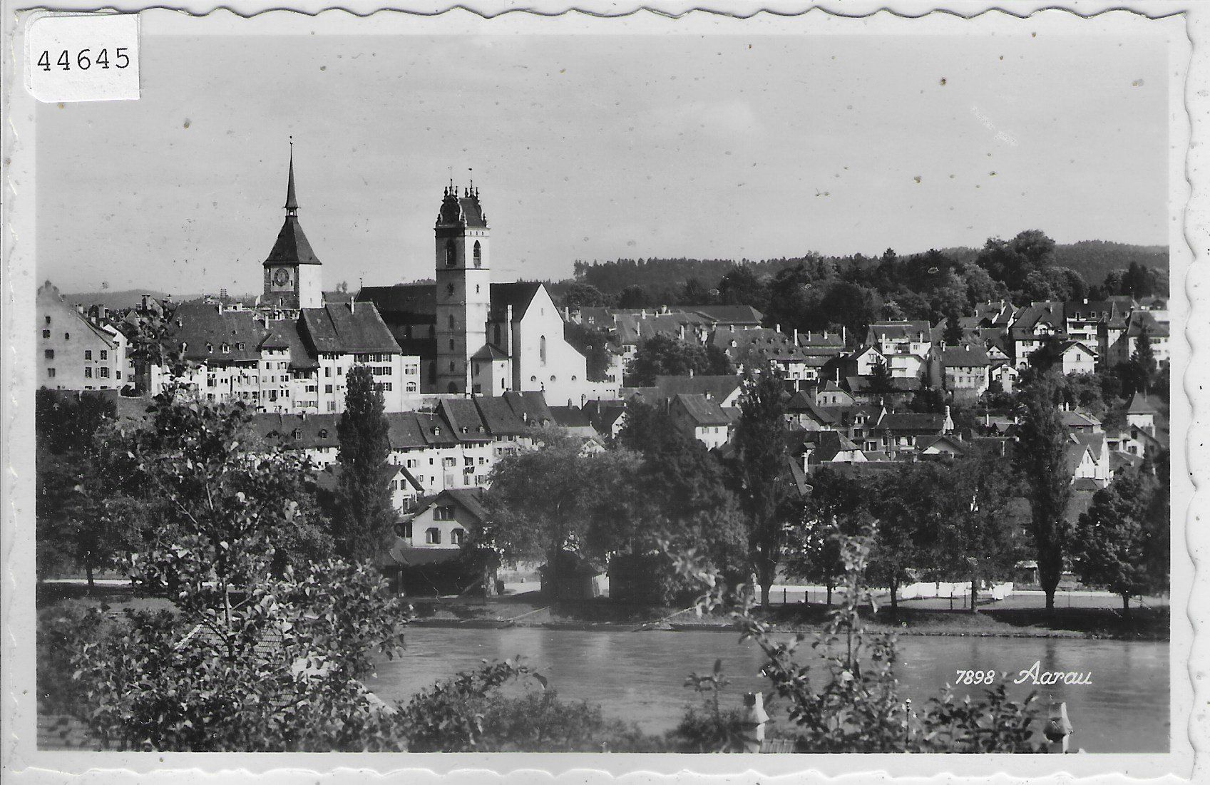 Cartes postales: Aarau - Teilansicht – D'occasion à Ettingen par Kartenplanet