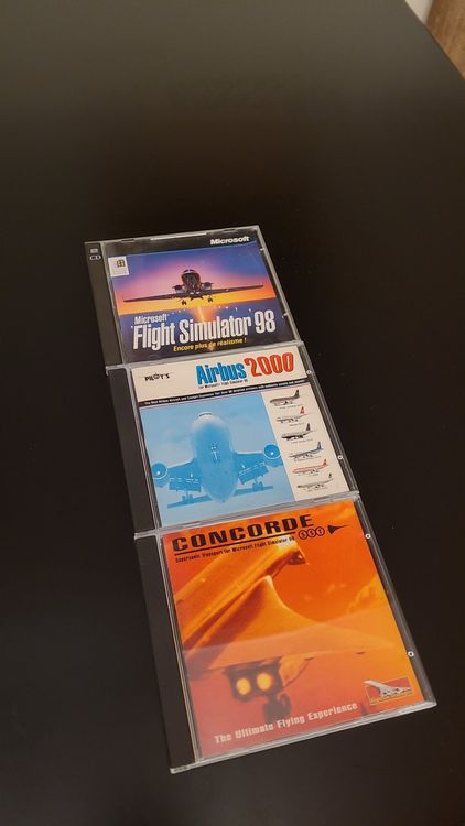 COFFRET 3 ADD-ON DELUXE POUR FLIGHT SIMULATOR 2004 PC / NEUF SOUS