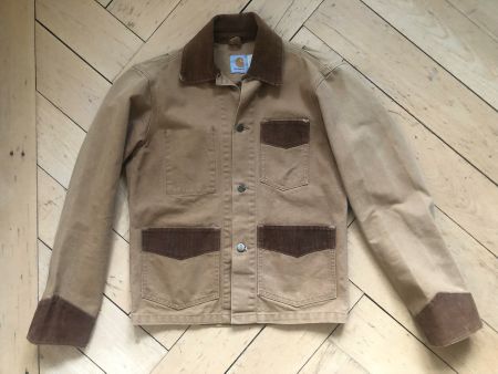 Rare Original Vintage 1989 Carhartt Western Corduroy Jacket