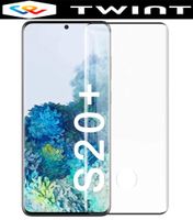 FULL GLAS Schutzglas Panzerglas für Samsung Galaxy S20 PLUS