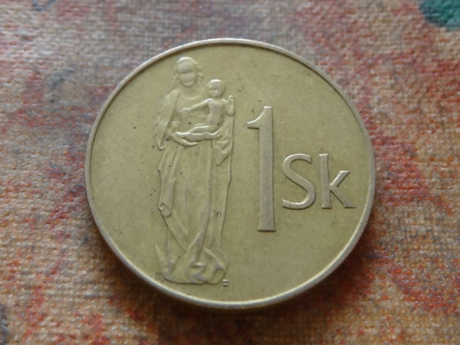 Toutes les monnaies: SLOVENIE  1  Koruna  1993 – D'occasion à Romanel-sur-Lausanne par Swift13