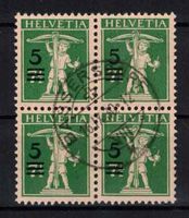 1930 Tellknabe im 4er-Block ʘ  (Nr.181)