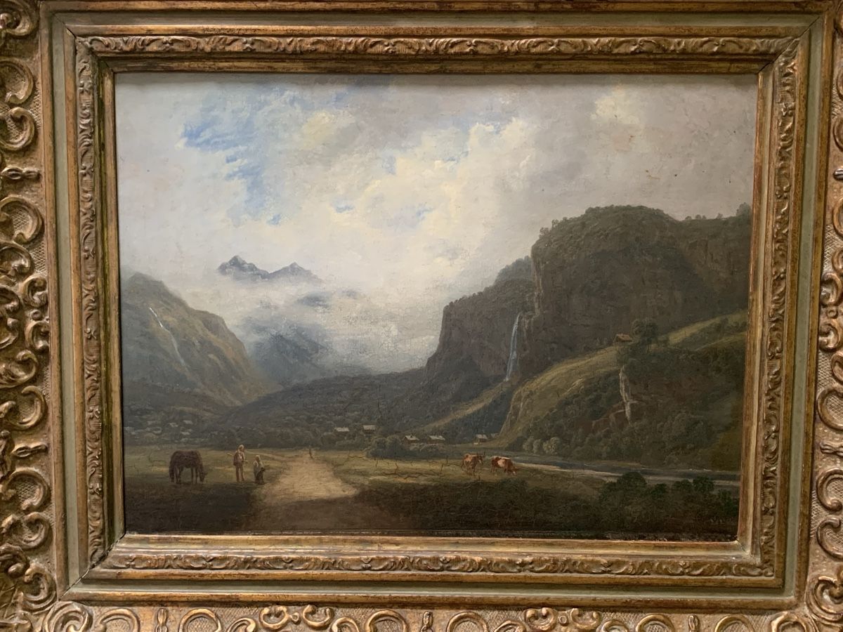 Gemälde: Roches sur Meyringen Bern  – Gebraucht aus Wolfhalden von SecondAntique 1