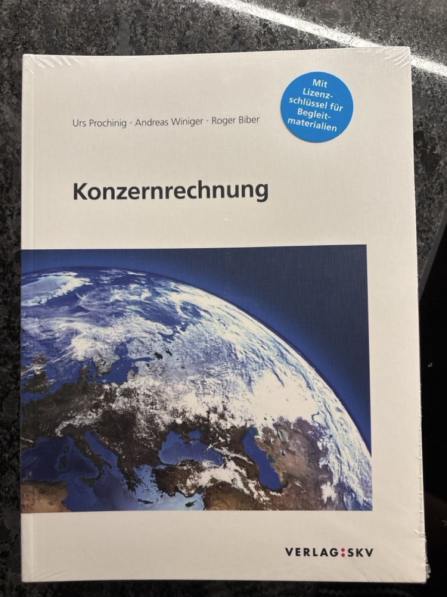 Libri: Neus Konzernrechnung Buch – Nuovo e nell'imballaggio originale da Gettnau venduto da JessicaRenata