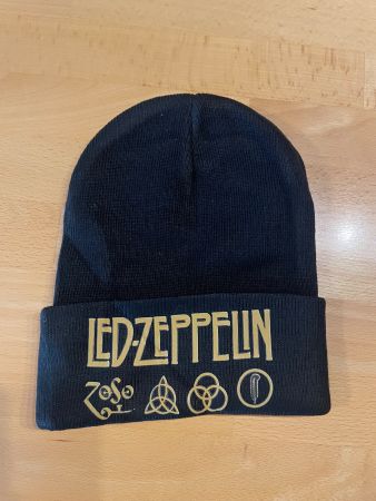Led Zeppelin Beanie Mütze Rock Punk Metal