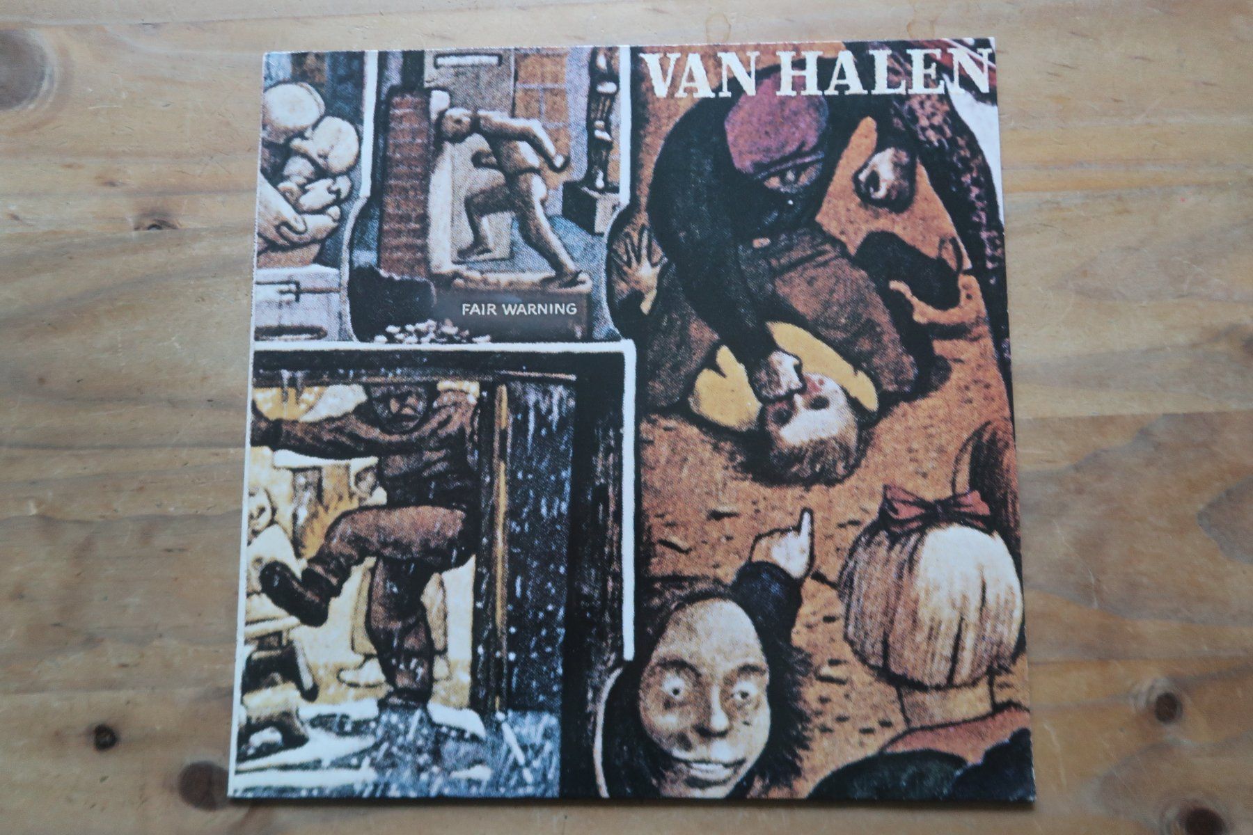 Dischi in vinile: VAN HALEN - FAIR WARNING - mit UNCHAINED - VINYL LP – Usato da Basel venduto da Patiscat
