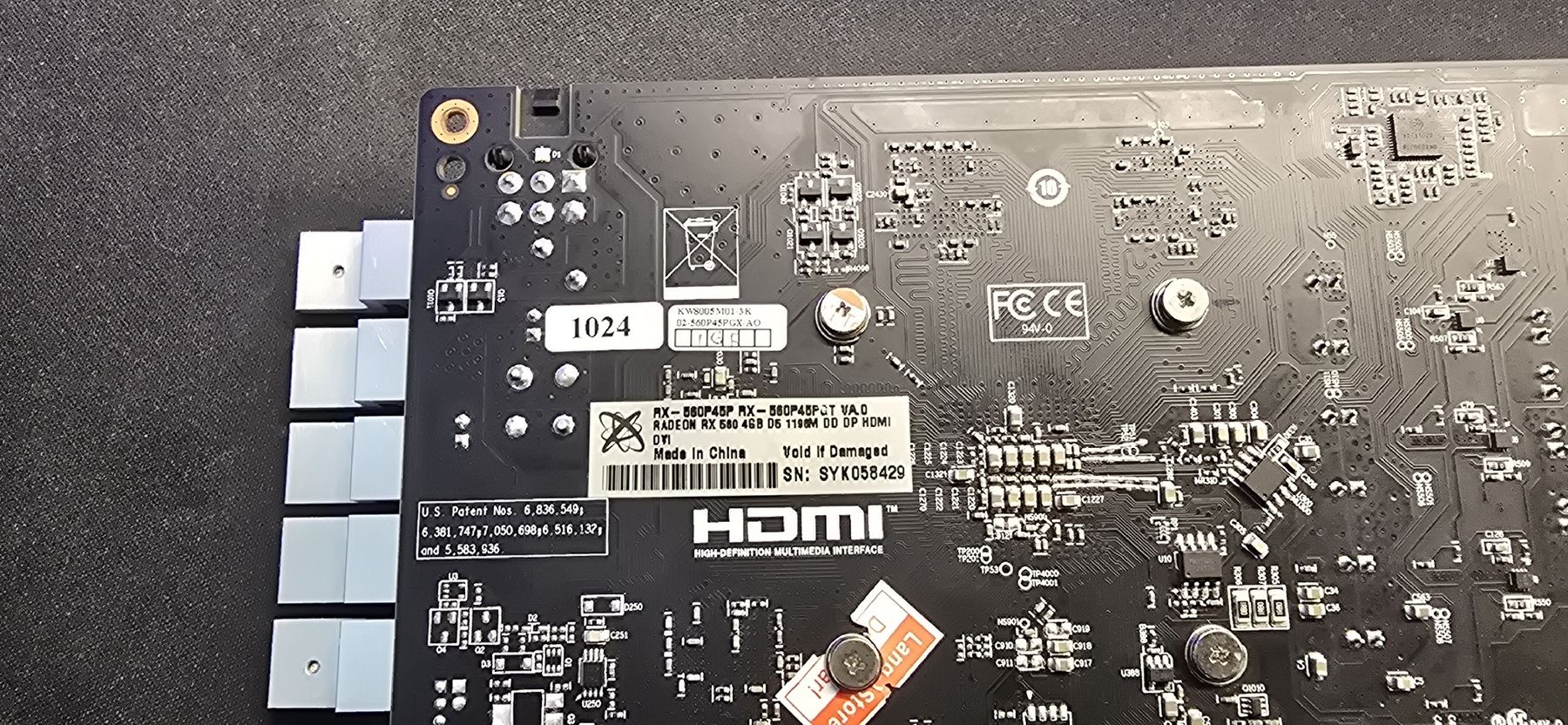 Amd Schede grafiche: Xfx radeon rx 560 4gb – Usato da langnau am albis venduto da GeebusRex 2