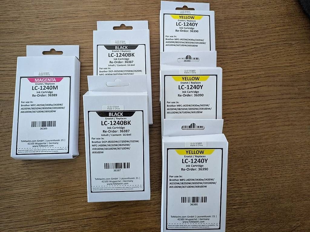 Brother Cartucce per stampanti & toner: Druckpatronen - LC-1240 / Toner – Nuovo e nell'imballaggio originale da Jona venduto da Tisigi