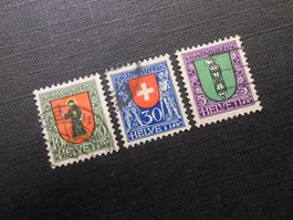 CH ZNr 26/32/33 - PJ - Z CHF 28.00