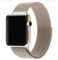 Armband für Apple Watch Milanese Loop Silber neu