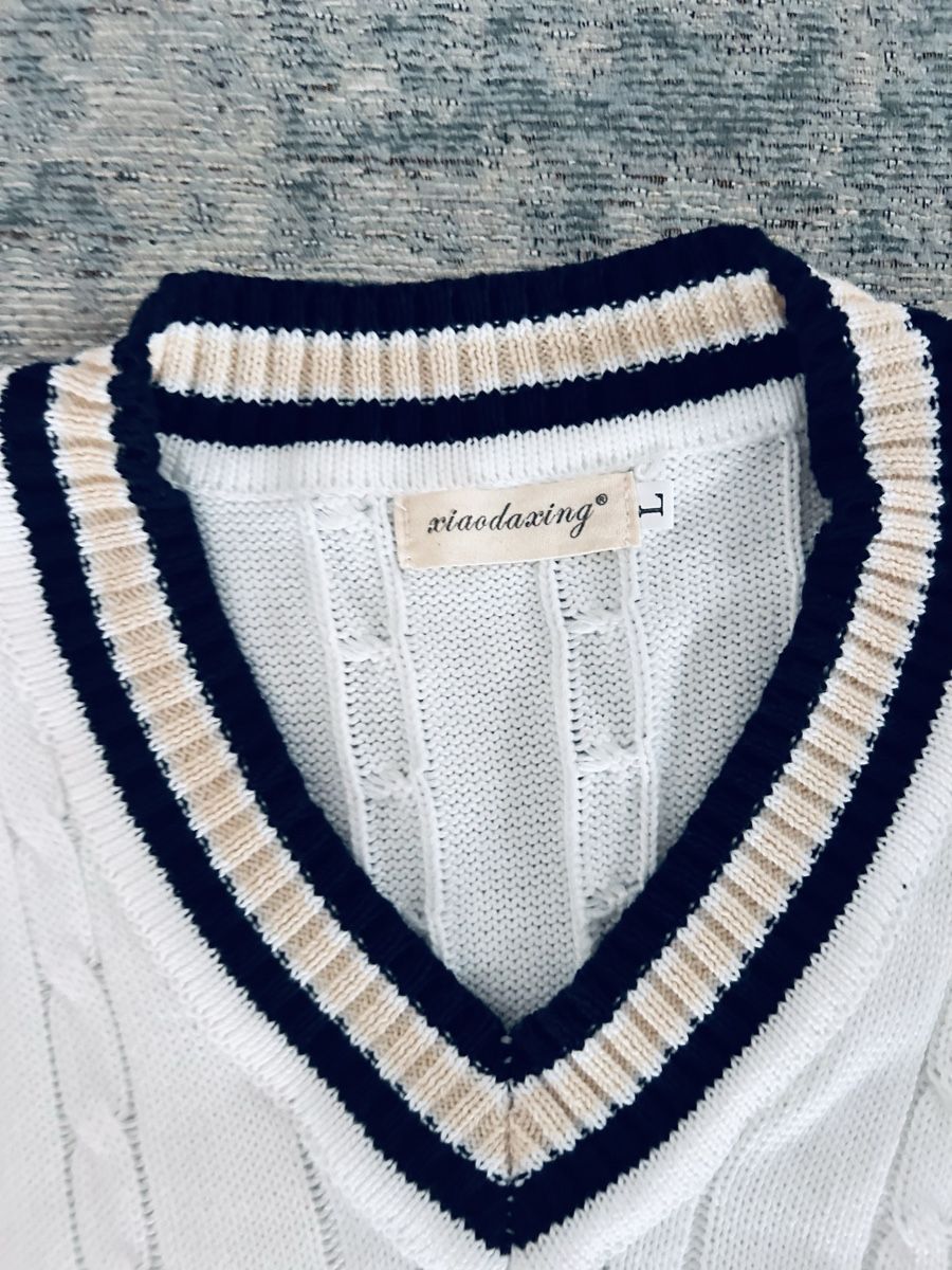 Gilet & Giacche: Strickweste / Pullunder, neuwertig,  Polo Ivy League Style – Nuovo (secondo la descrizione) da Bülach venduto da Snip4u 1