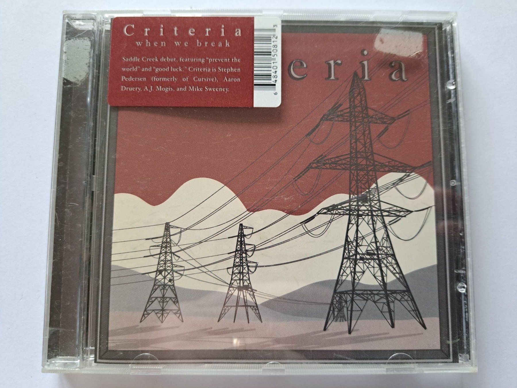 CDs: CD Criteria - When we break – Gebraucht aus Pully von bro_n52j