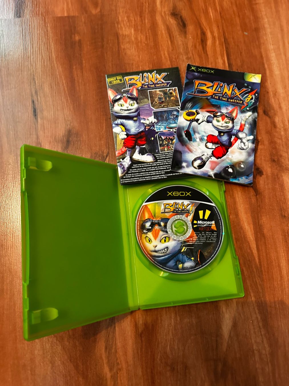 Microsoft Spiele: Jeu Xbox:  Blinx The Time Sweeper - Complet – Gebraucht aus Bellevue von LarsUlrich01 2