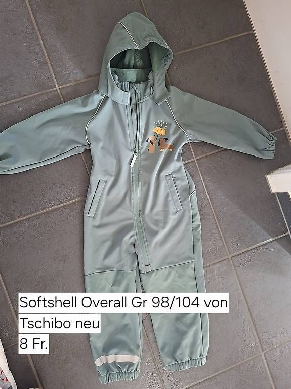 Tchibo Giacche & Cappotti: Softshell Overall Gr 98/104 – Usato da Mettau venduto da fre_d6bl