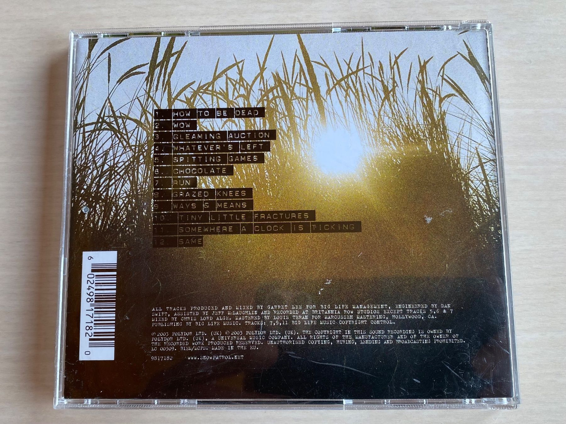 CD: Snow Patrol - Final Straw – Usato da Oberried Brienz venduto da Chyara 1
