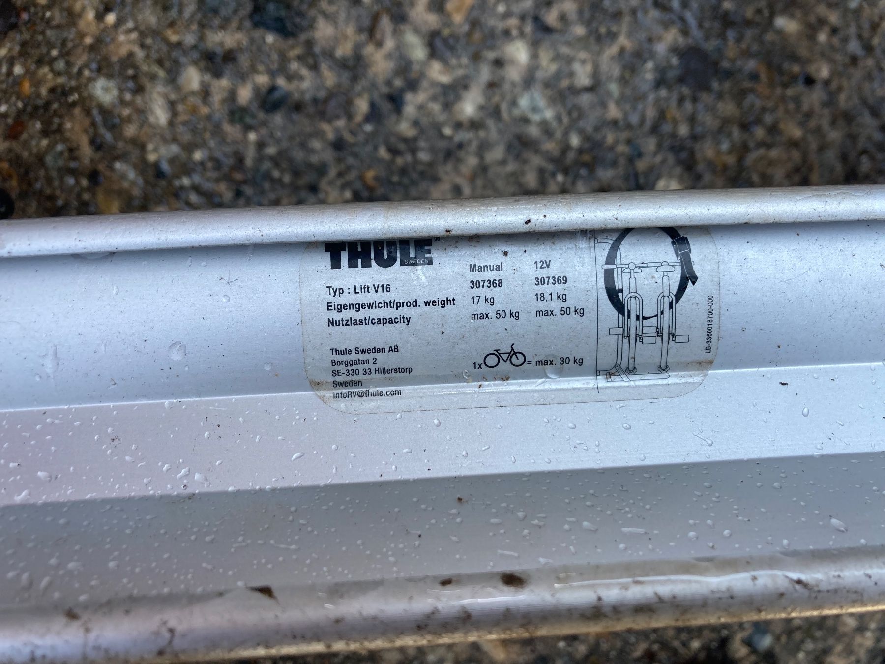 Thule Dachträger: Porta bici per camper – Gebraucht aus Riazzino von jac_gvh8 1