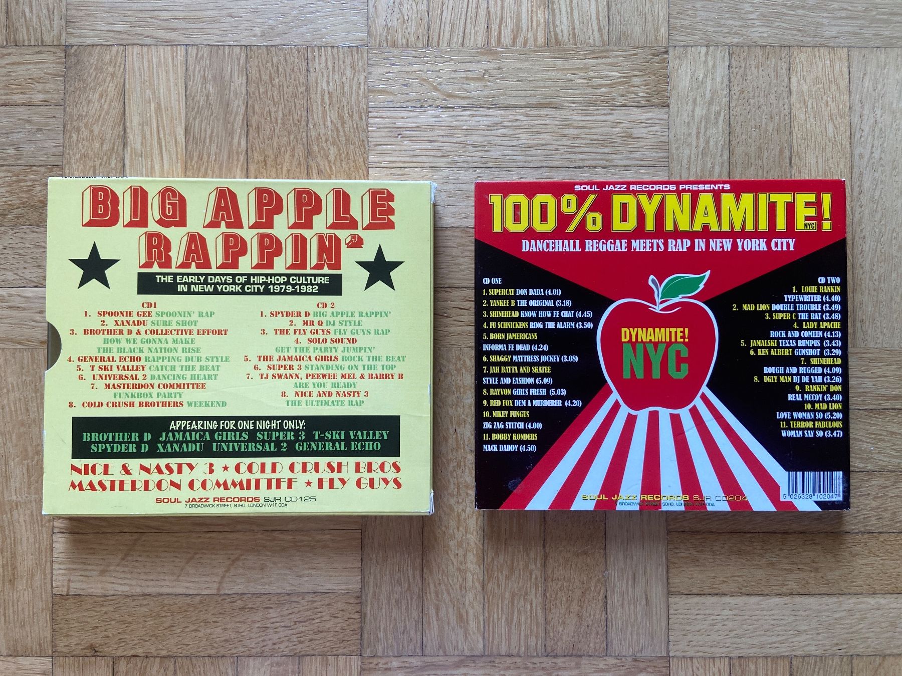 CDs: Soul Jazz Records - New York Old School Rap & Dancehall – D'occasion à Wabern par fingersinfactories 1