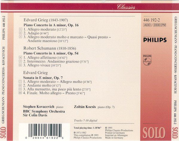 CDs: cd - Piano Sonata Op.7 | Schumann - Grieg ... – Gebraucht aus Grenchen von ren_kl5m 1