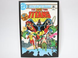 AK DC Comic Cover, The New Teen Titans, Postkarte