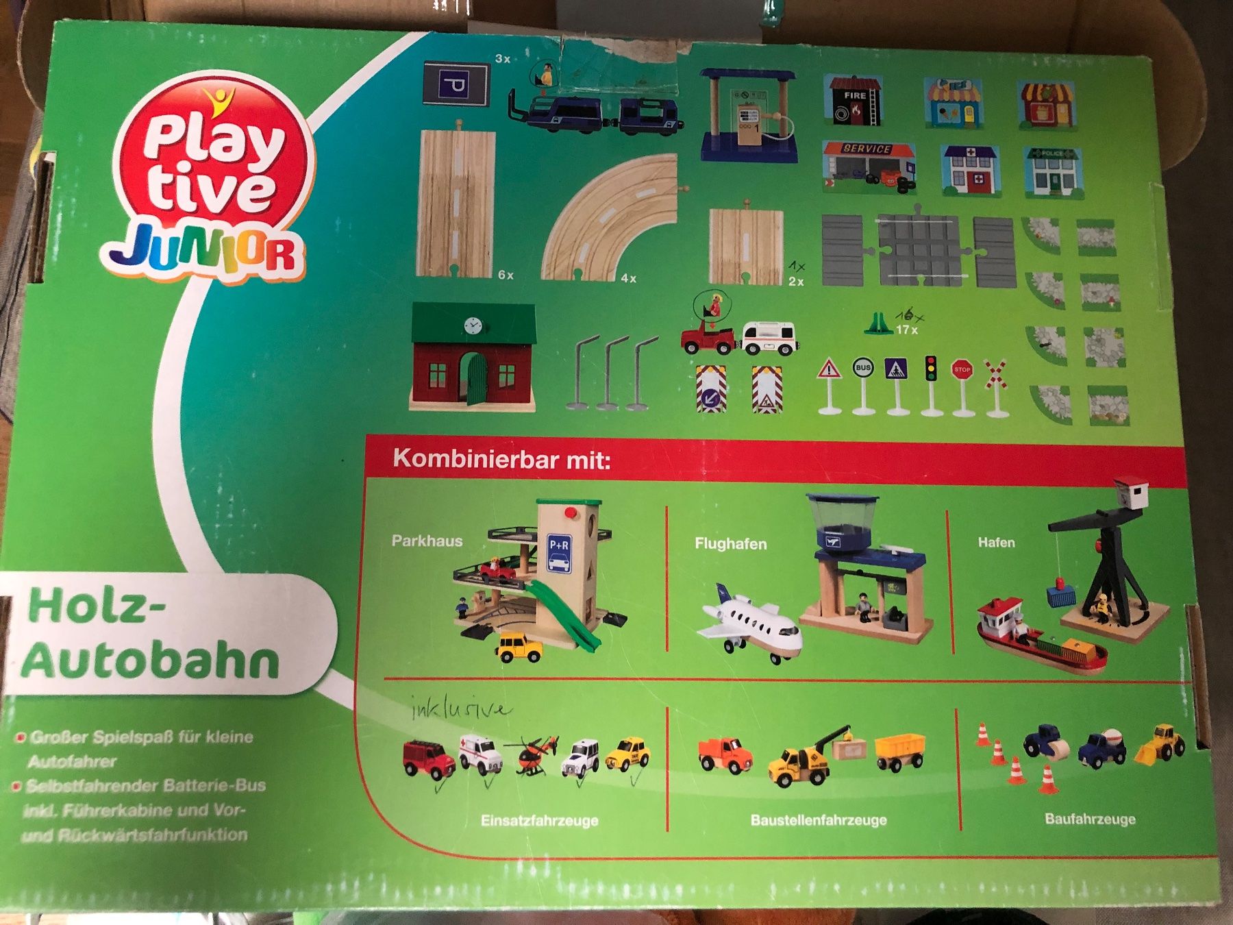 Spielzeuge: Playtive Junior Holz-Autobahn – Gebraucht aus Aarau von arra7 2