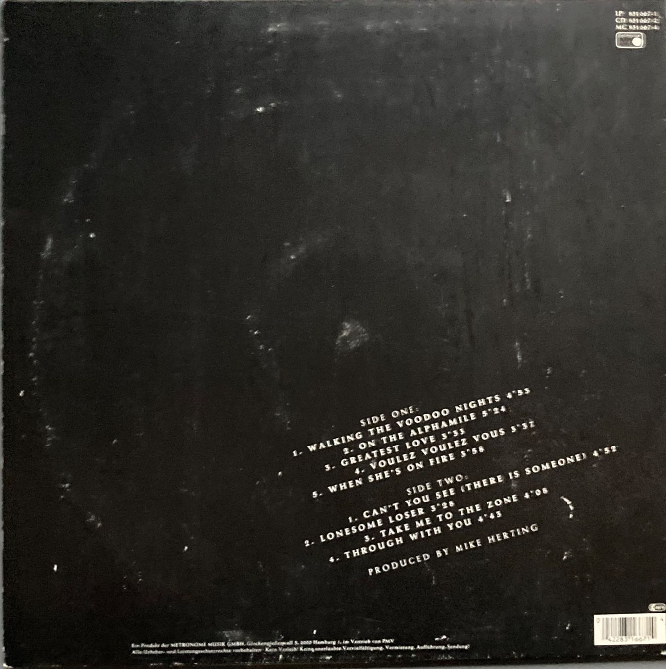 Schallplatten: TRIO RIO - VOODOO NIGHTS – Gebraucht aus Poliez-Pittet von Newtown-Records 1