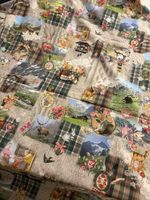 Schweizerdecke Tagesdecke Stoff - 138cm x 300cm