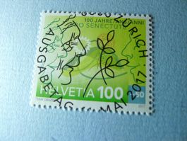 2017 100 Jahre Pro Senectute W111 ET Vollstempel