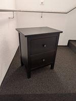 Ikea Hemnes, Nachttisch schwarz gebraucht
