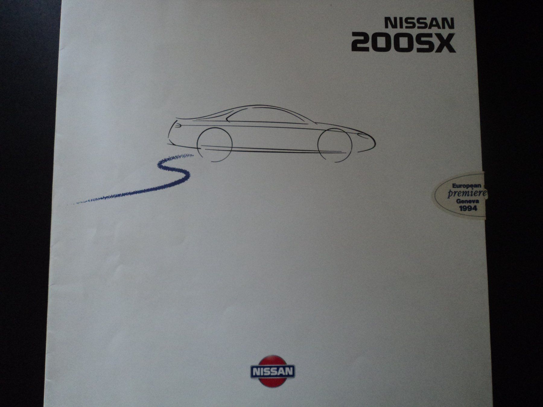 Nissan Documents: Prospekt Nissan 200SX 1994 – D'occasion à Schwarzenburg par modelCARama 3
