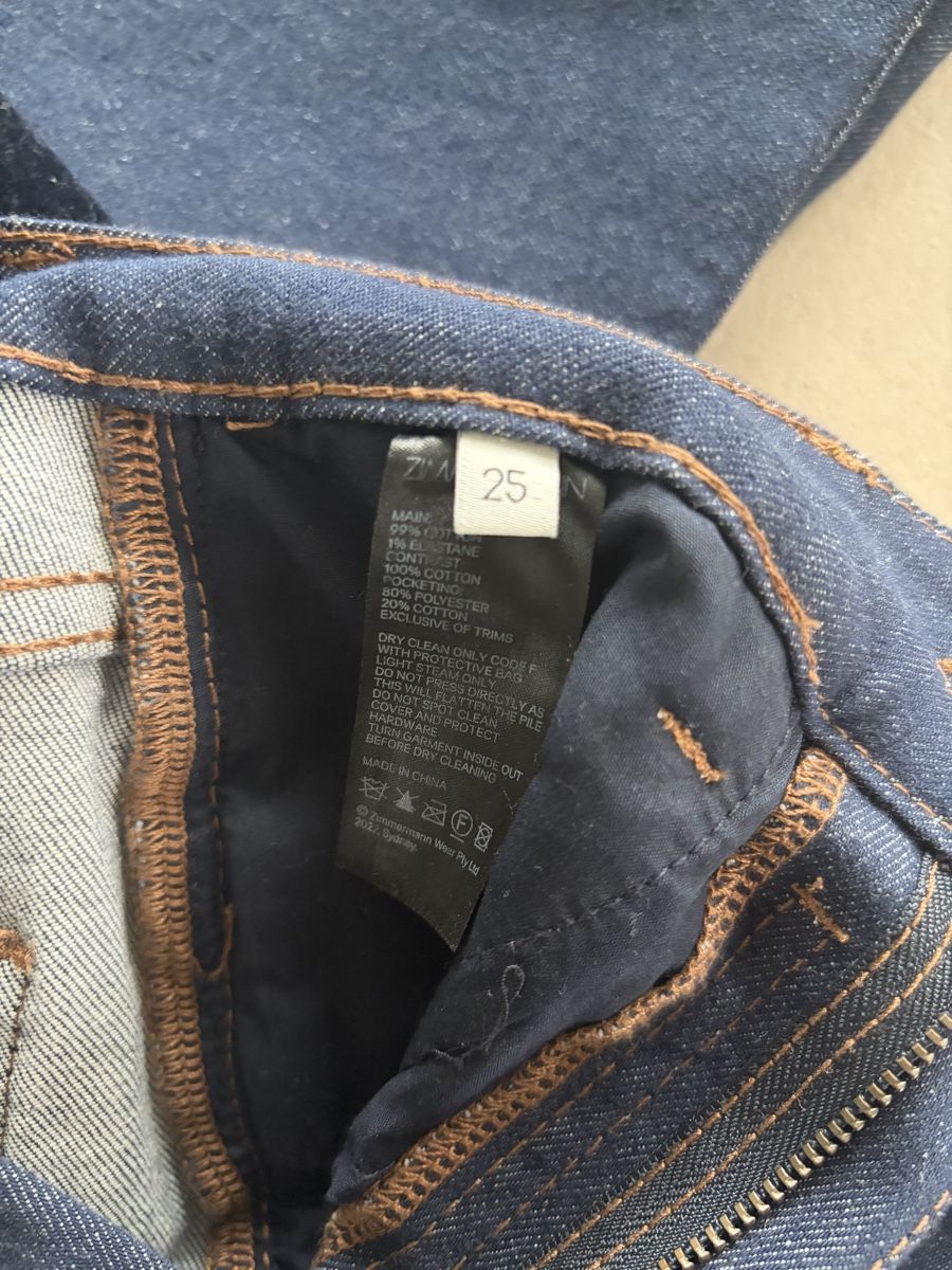 Zimmermann Jeans: Zimmermann denim pants size 25 – Nuovo (secondo la descrizione) da Cologny venduto da sab_xh7v 2