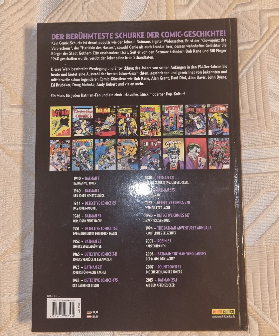 Fumetti: Joker. Anthologie – Usato da Embrach venduto da rezh 1