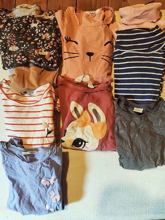 Langarmshirts Gr.122/128