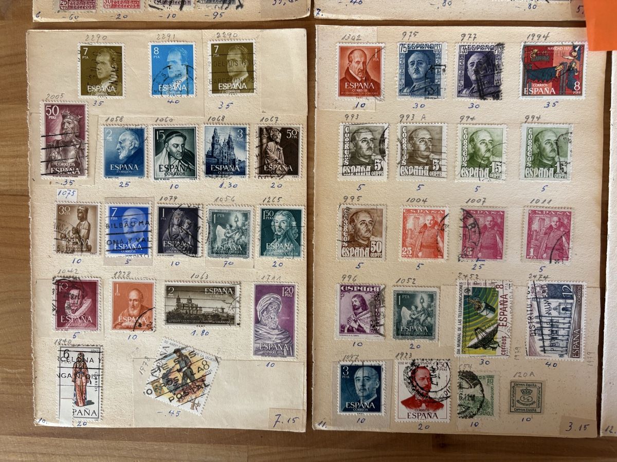 Tutti i francobolli: Briefmarken aus Spanien Sammlung – Usato da Rümlang venduto da Fledermaus16 5