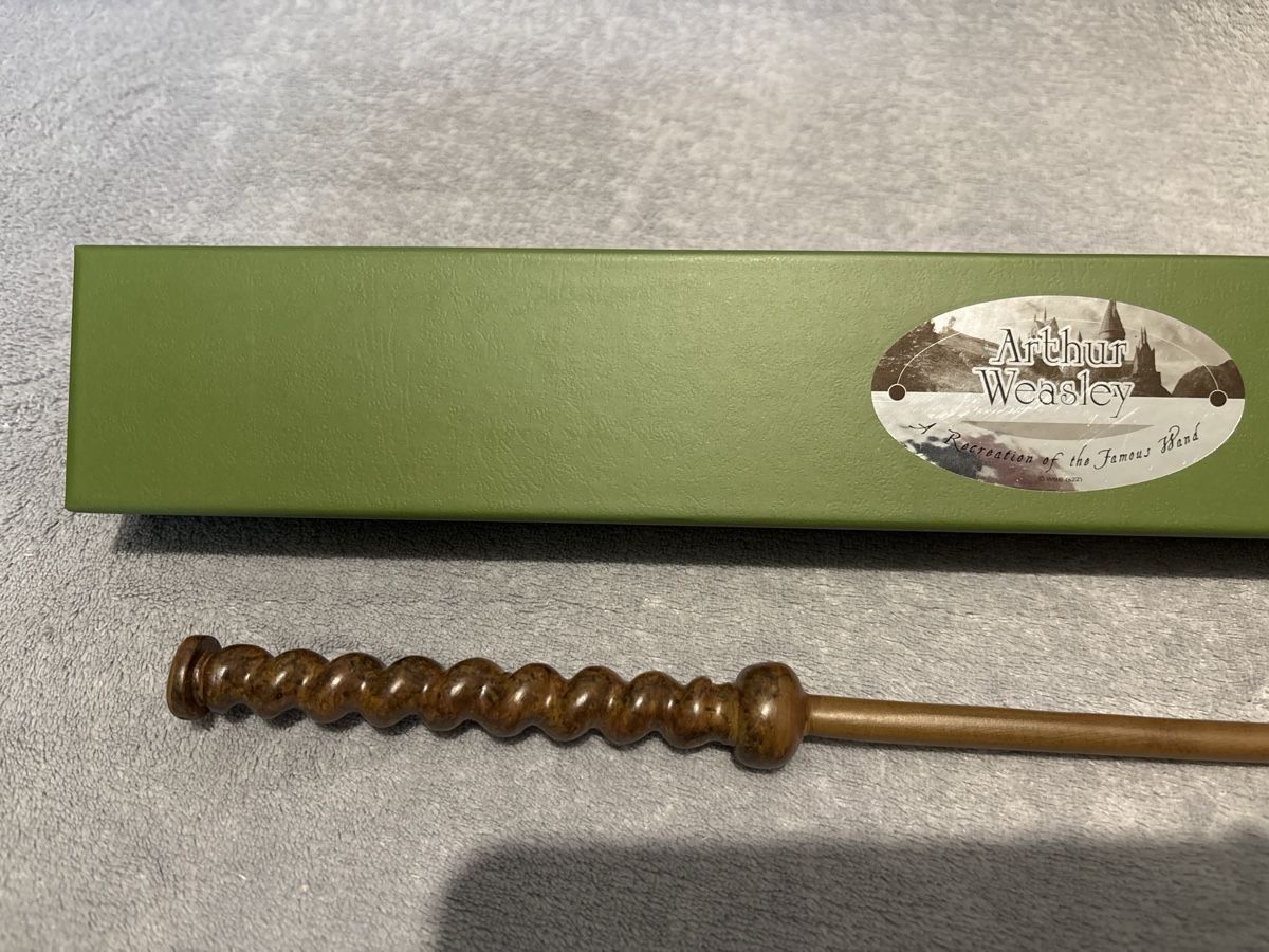 Statuette: Zauberstab Harry Potter Arthur Weasley Neu mit Box – Nuovo (secondo la descrizione) da Zürich venduto da zimtstern45 1