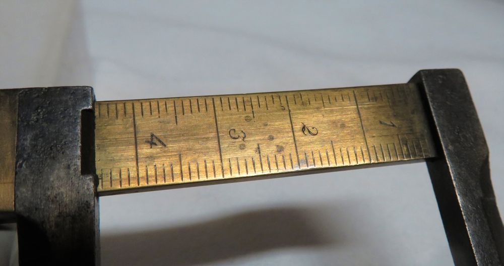 Messschieber Aus Messing | 100 Mm Handlich | Mit Doppelskala (mm & Zoll) | Für Schmuck, Holz & Modellbau