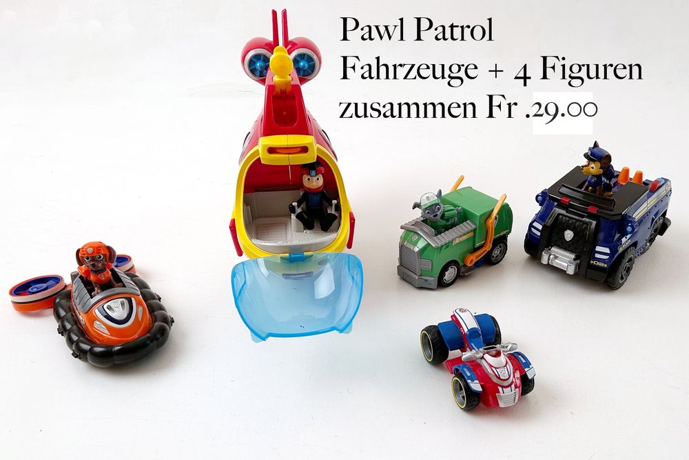 Paw Patrol Fahrzeuge und Figuren | Kaufen auf Ricardo