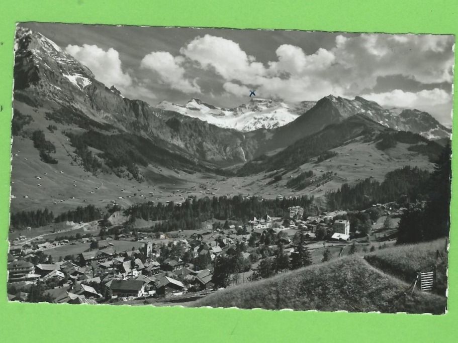 Cartoline postali: Adelboden mit dem Boden – Usato da Zürich venduto da t24_de