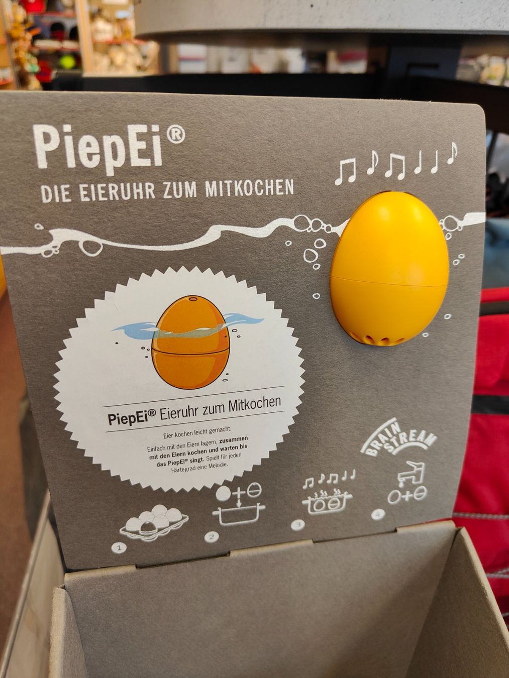 Elettrodomestici da cucina: PiepEi Edition - Der singende Eierkocher mit Melodien! – Nuovo e nell'imballaggio originale da Davos Platz venduto da jon_2b56 1