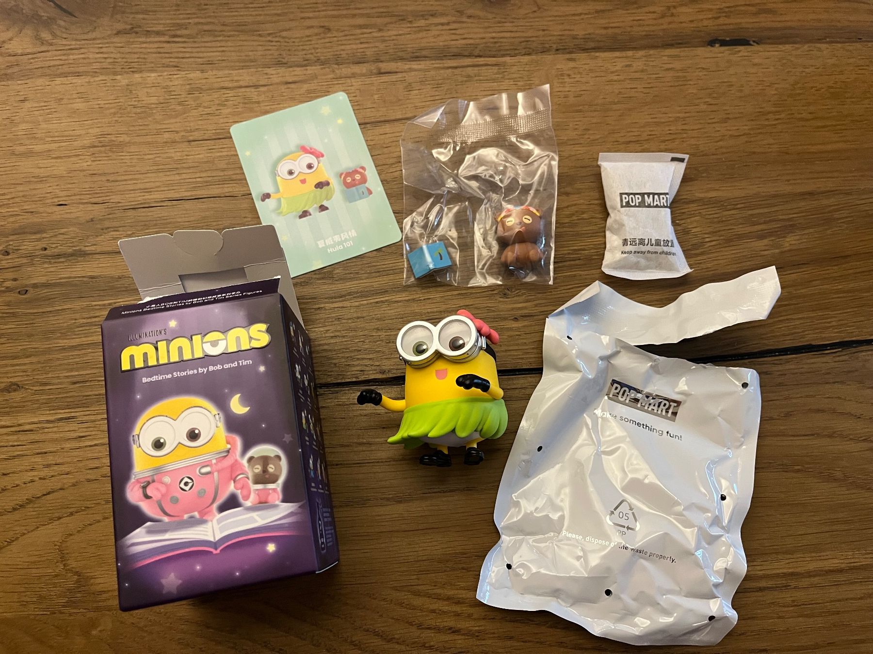 Pop Mart Figuren: Pop Mart Minions Bedtime Stories Figur Hula 101 – Neu (gemäss Beschreibung) aus Basel von elfeli81