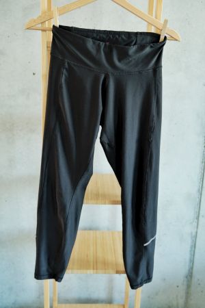 Sportleggins Gr. S (36/38) Thights reflektierende Streifen
