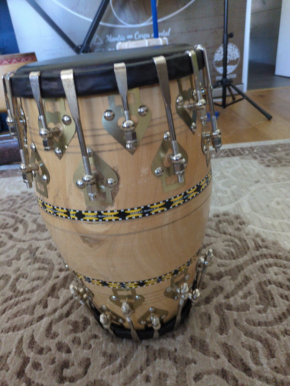 Musikinstrumente: Dholki Indien (tabla sounds)  – Neu (gemäss Beschreibung) aus Tüscherz-Alfermée von ken130893 1