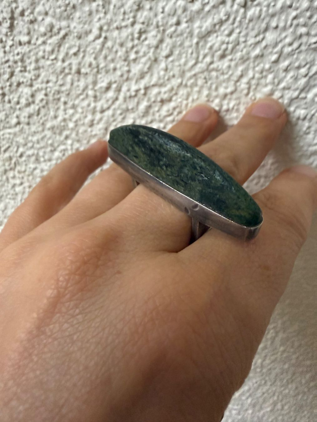 Anelli: Massiver Modernist Silber Ring 925 – Usato da Spiegel b. Bern venduto da Rogger72 3