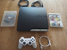 Sony PlayStation 3 Slim CECH-2504A 160GB / Controller / PS3