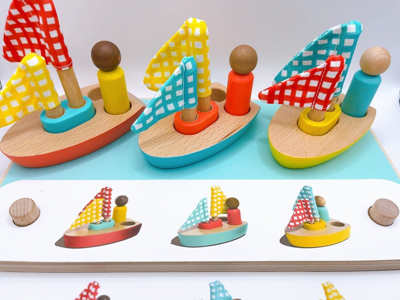 Giocattoli: Lovevery Pattern Match Boats Cards Muster Kartenbootspaar – Usato da Vacallo venduto da olg_7nvc 3
