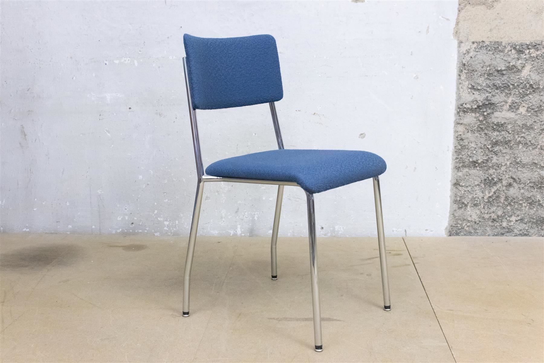 Horgen Glarus Stühle: Horgenglarus Stuhl Forum II blauer Stoff – Gebraucht aus Zürich von ZuercherBrockenhaus 1