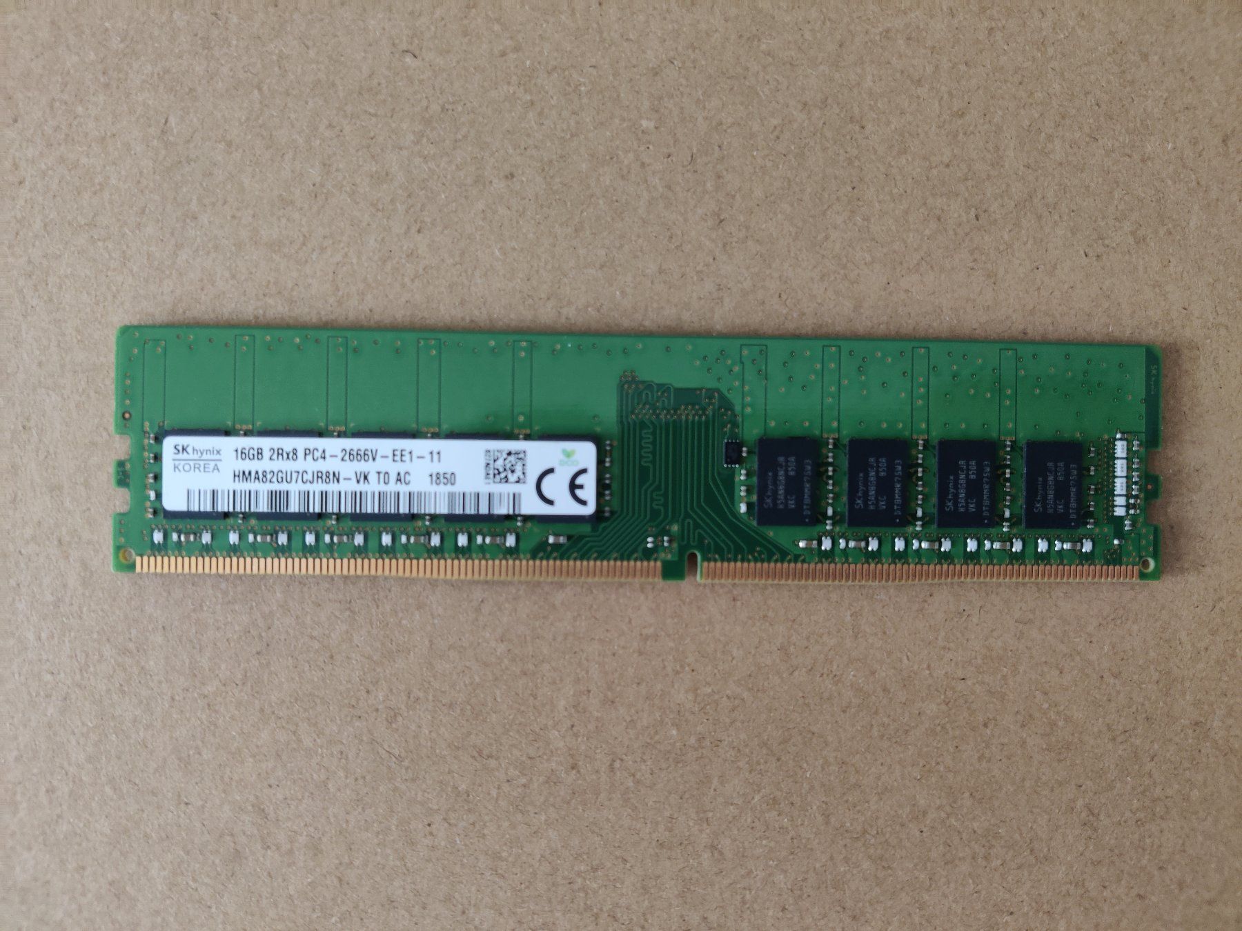 Memoria / RAM: Server memory - 16Go DDR4 SK Hynix 2666 ECC – Usato da Genève venduto da Rogue-Naboo-21