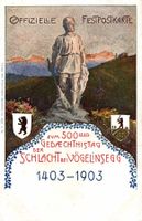 Gedächtnistag der Schlacht bei Vögelinsegg 1403 - 1903