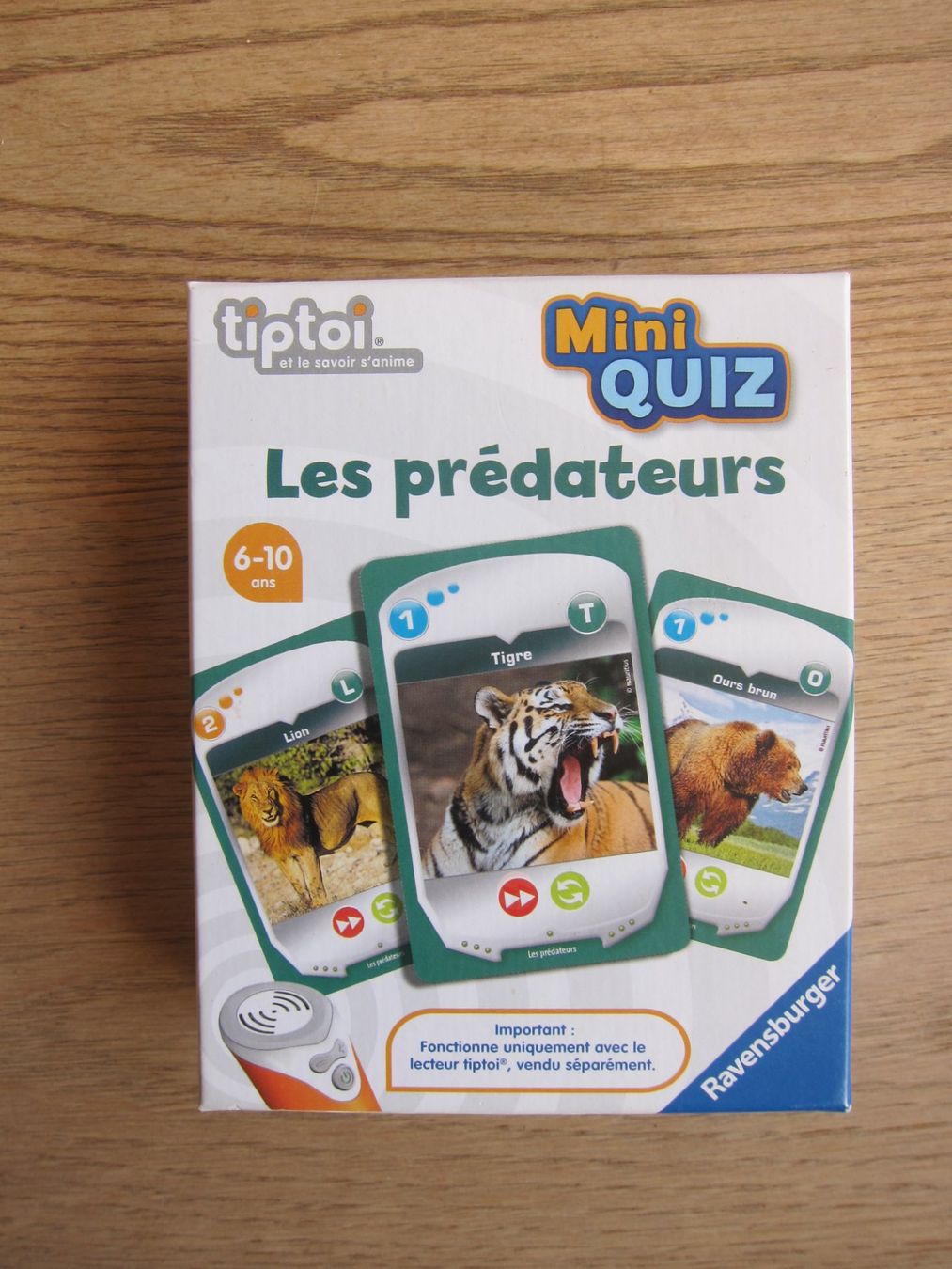 Tiptoi Spiele: Tip Toi Mini Quiz Les Prédateurs – Gebraucht aus Marin-Epagnier von nic_clc6